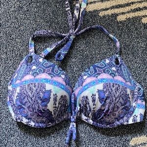 VS SWIM push up halter bikini top